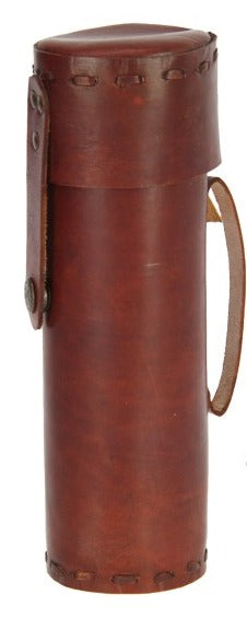 Antique Leather Travel Journal Scroll
