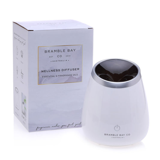White Short Wellness Ultrasonic Diffuser