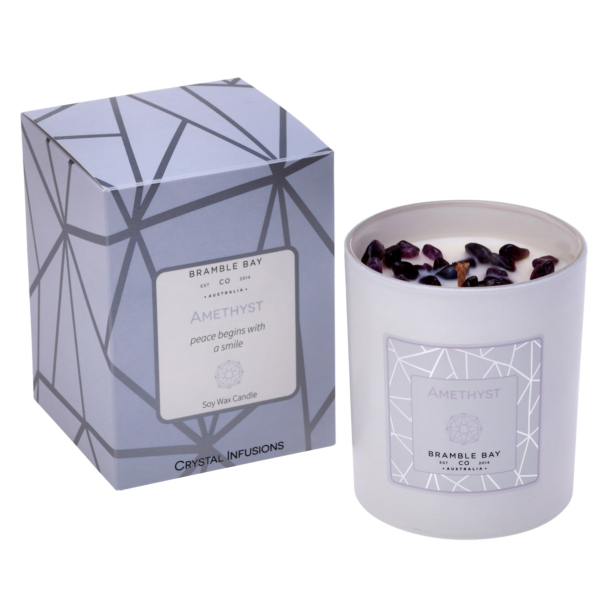 Crystal Infusions Candle - Amethyst