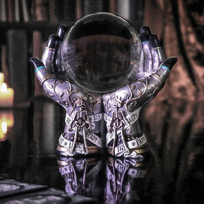 Hands of the Future Palmistry Crystal Ball Holder 20cm