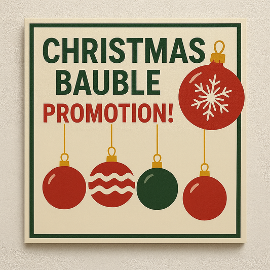 CHRISTMAS BAUBLE PROMOTION! ✨🎄