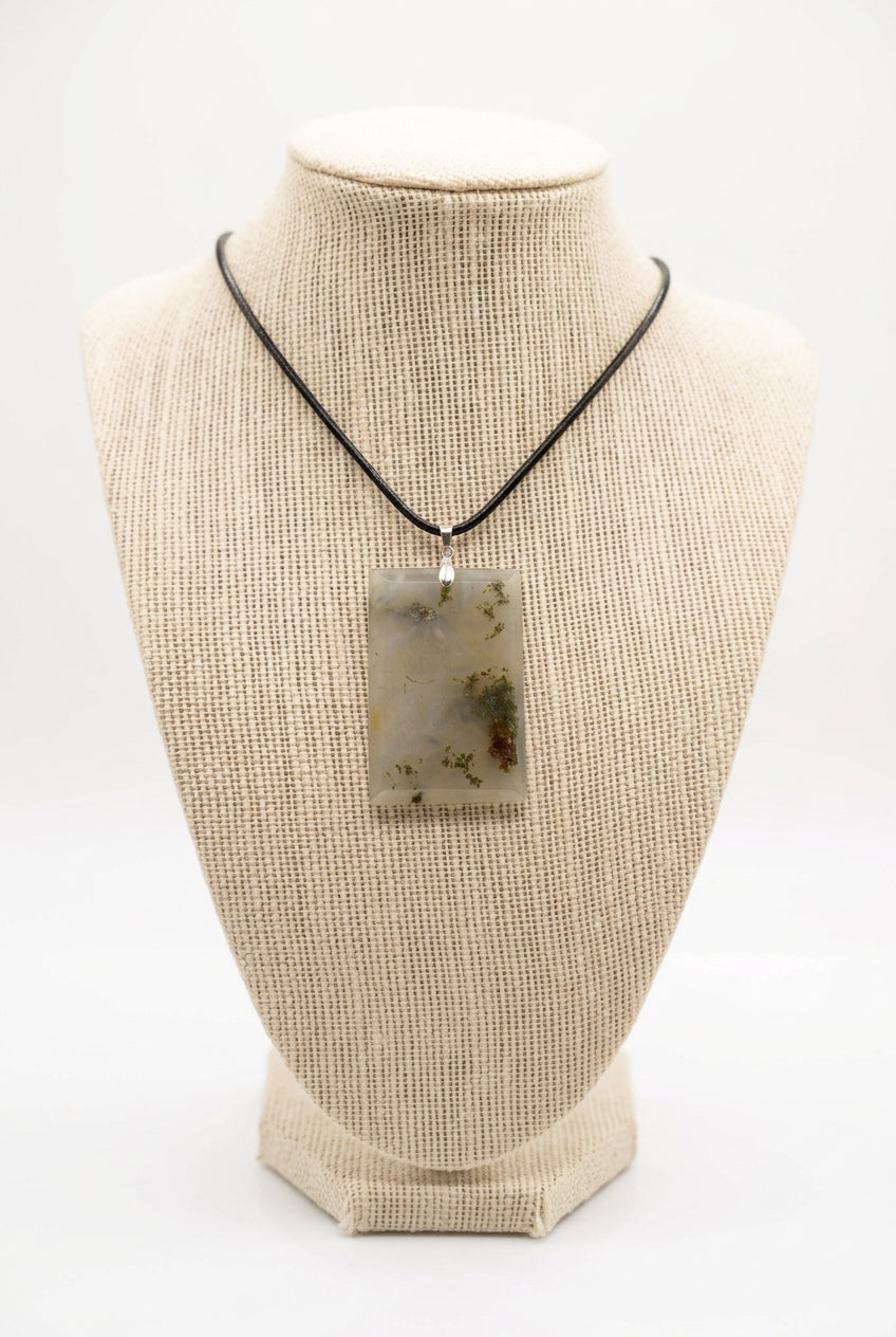 Moss Agate Pendant