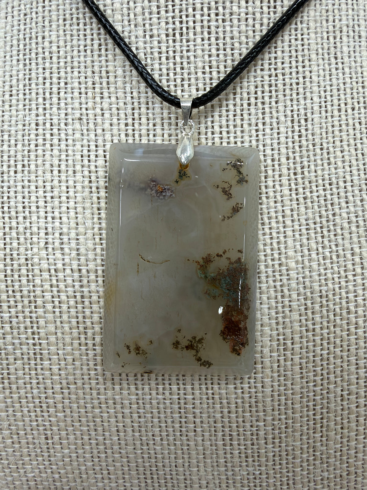 Moss Agate Pendant