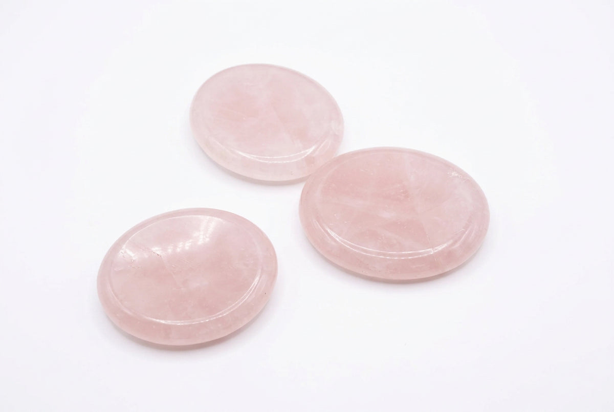 Rose Quartz Worry Stone