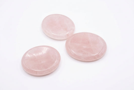 Rose Quartz Worry Stone