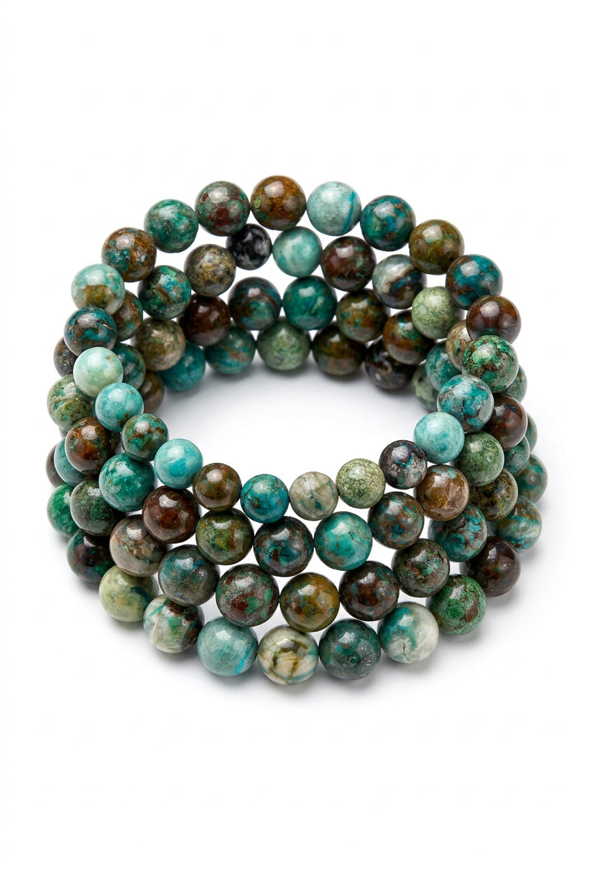 Chrysocolla Bracelet 10mm