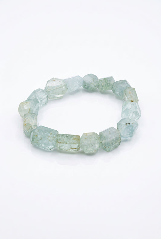 Aquamarine Bracelet 15mm