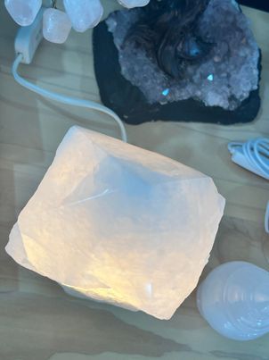 Clear Quartz Lamp