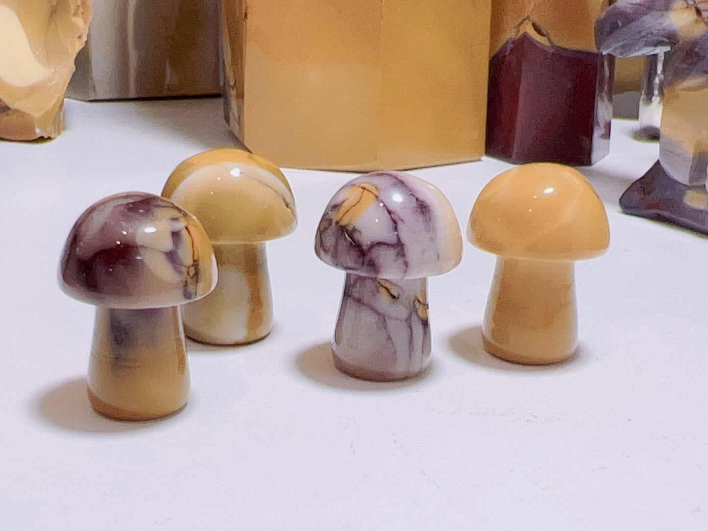 Mookaite Baby Mushrooms
