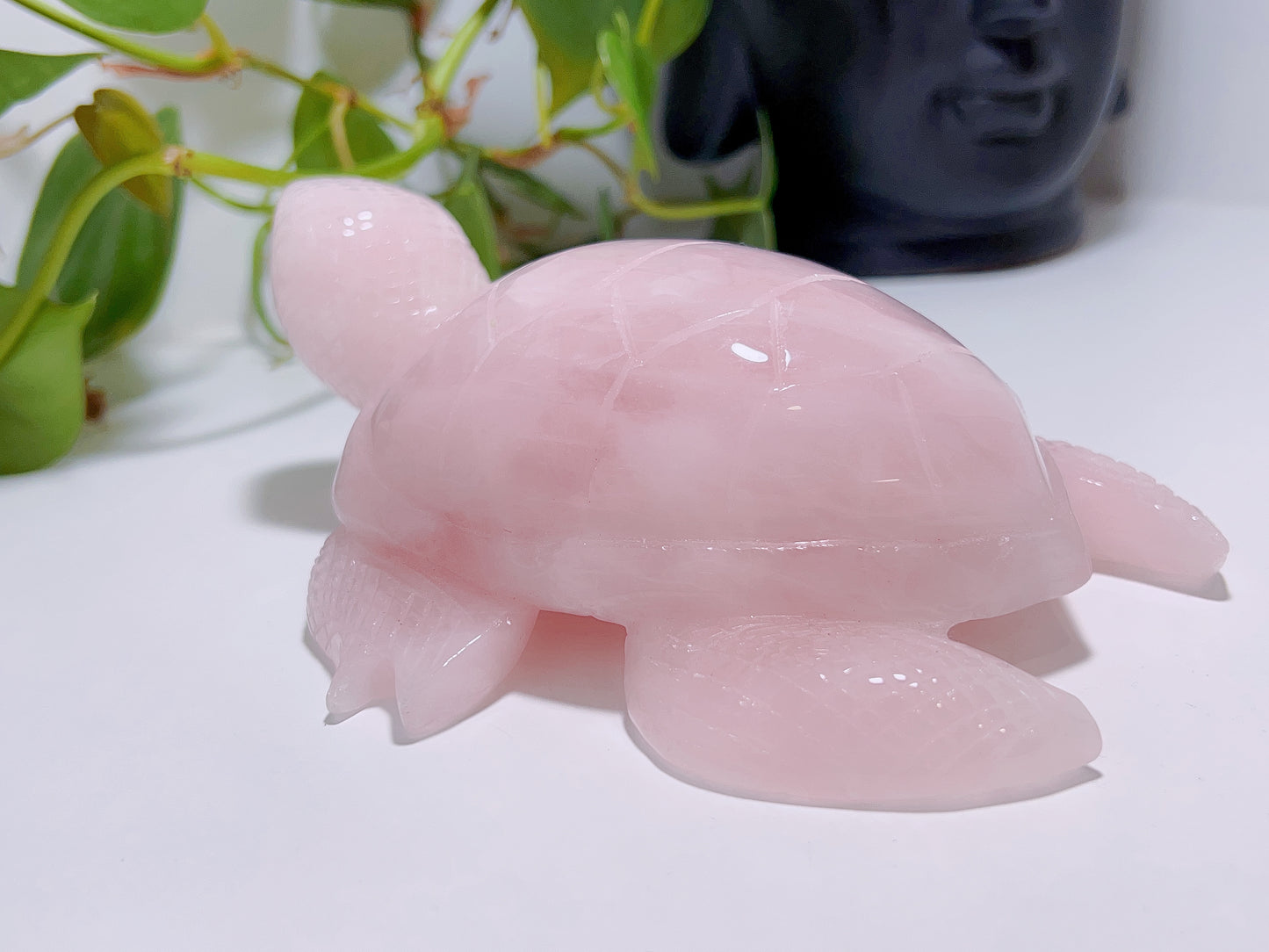 Rose Quartz Turtle 1016G