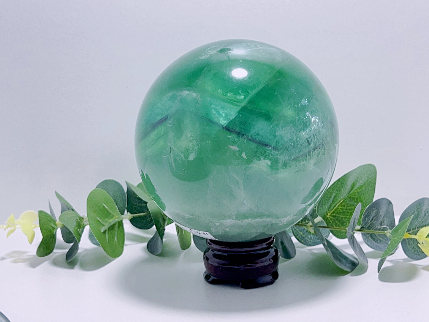 Green Fluorite Sphere 1878G