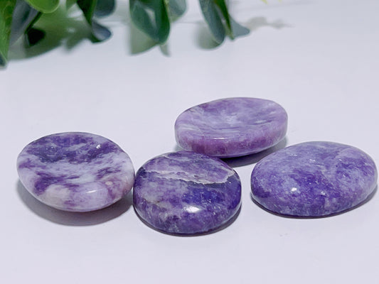 Lepidolite Worry Stone