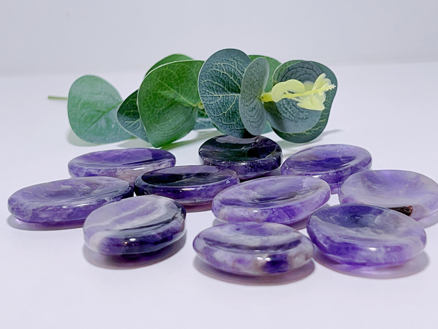 Amethyst Worry Stone