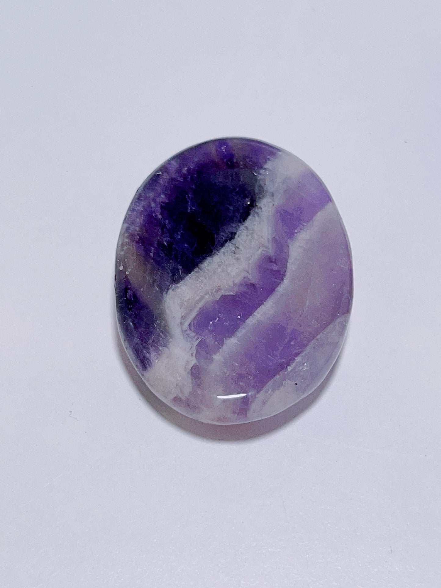 Amethyst Worry Stone