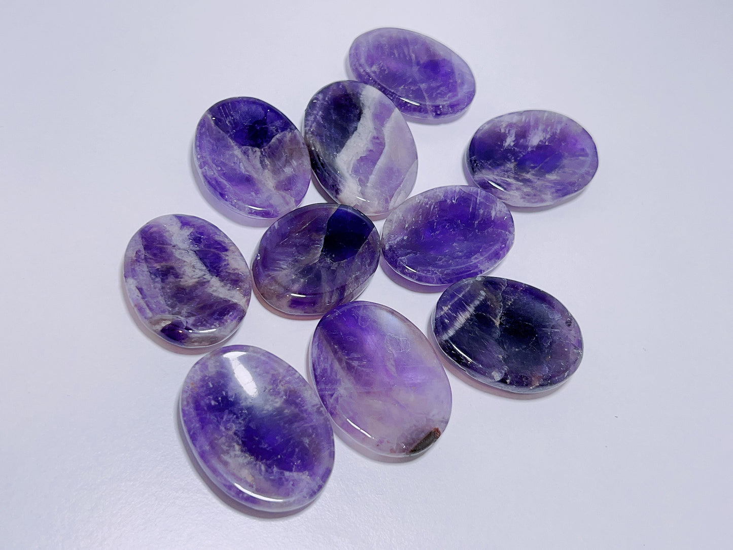 Amethyst Worry Stone