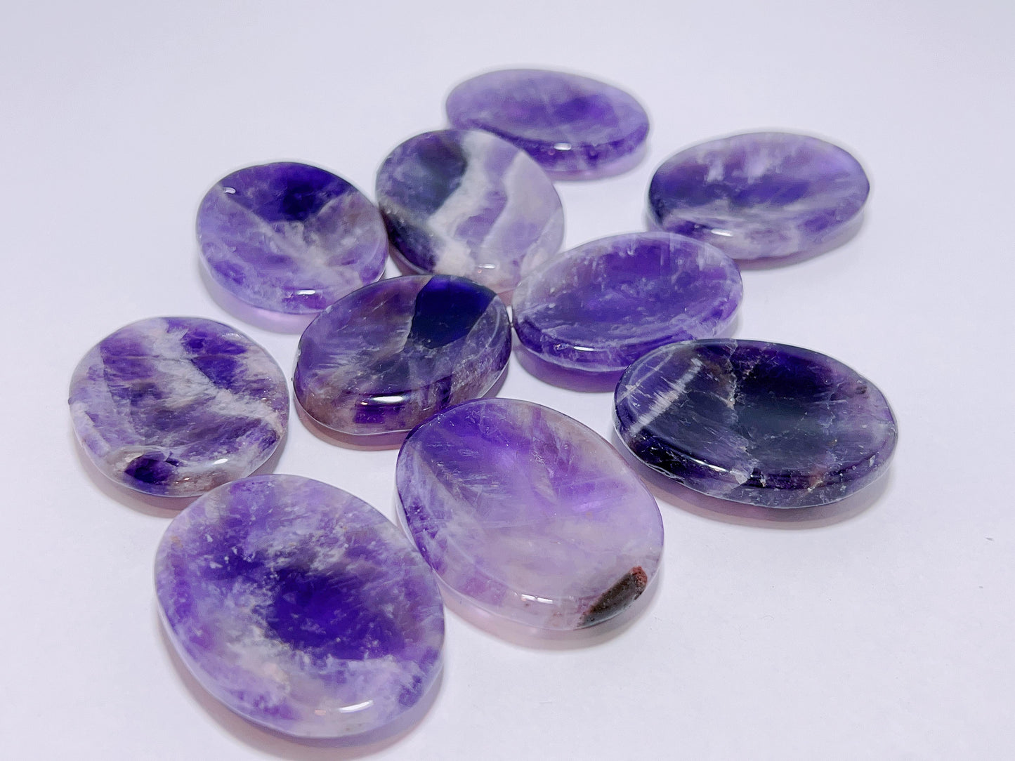 Amethyst Worry Stone