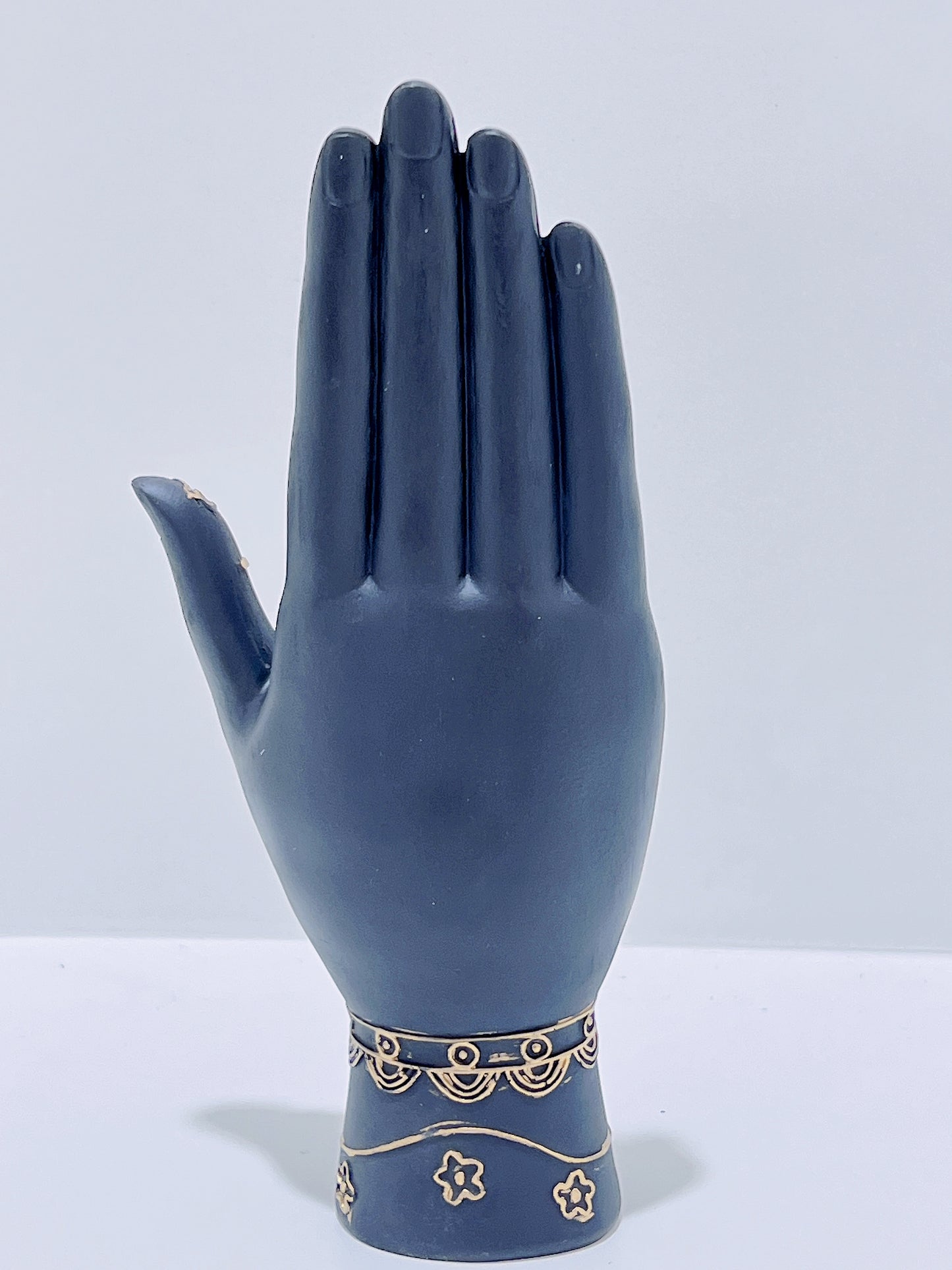 Black and Gold Palmistry Hand