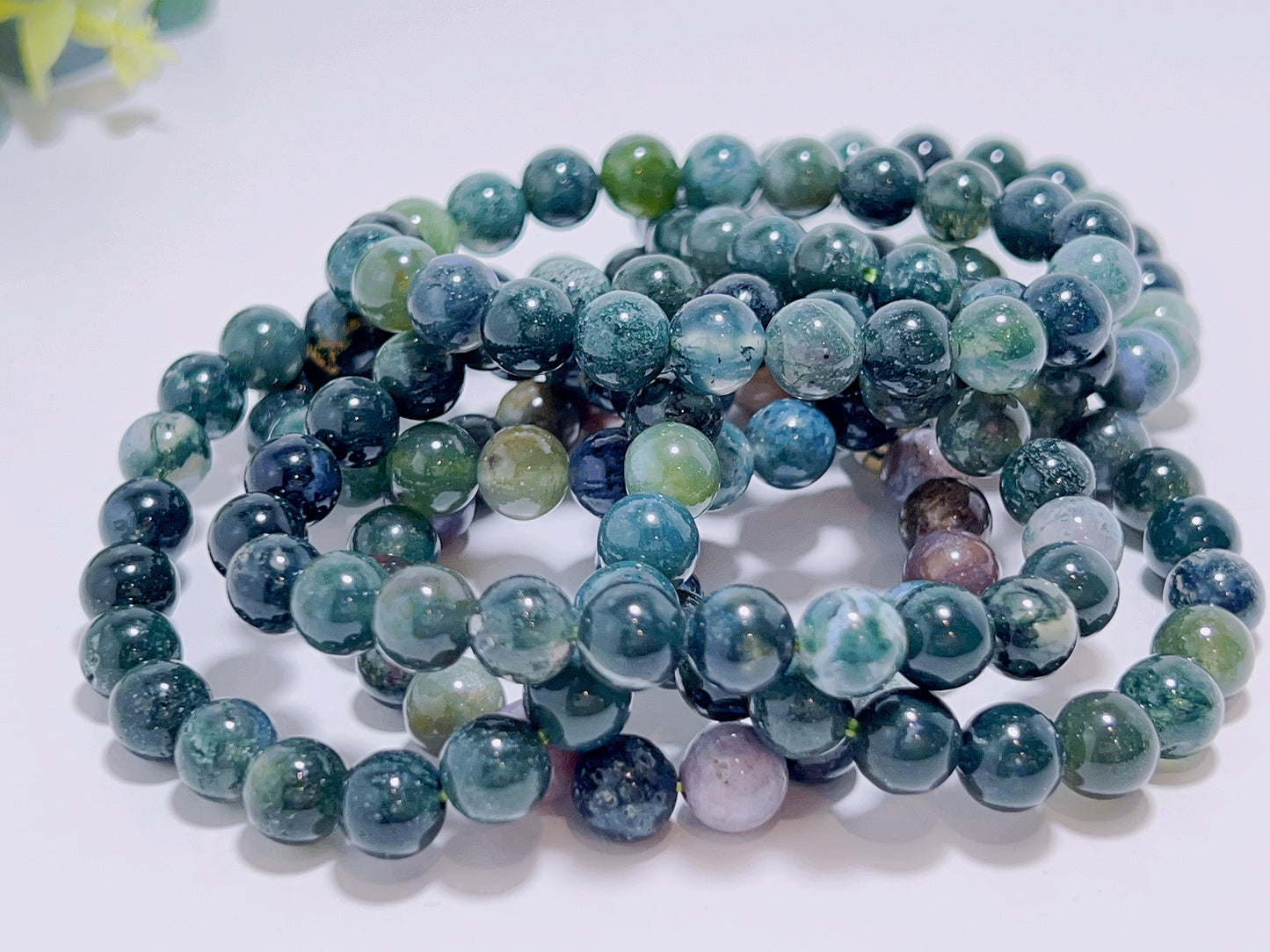 Moss Agate Bracelet