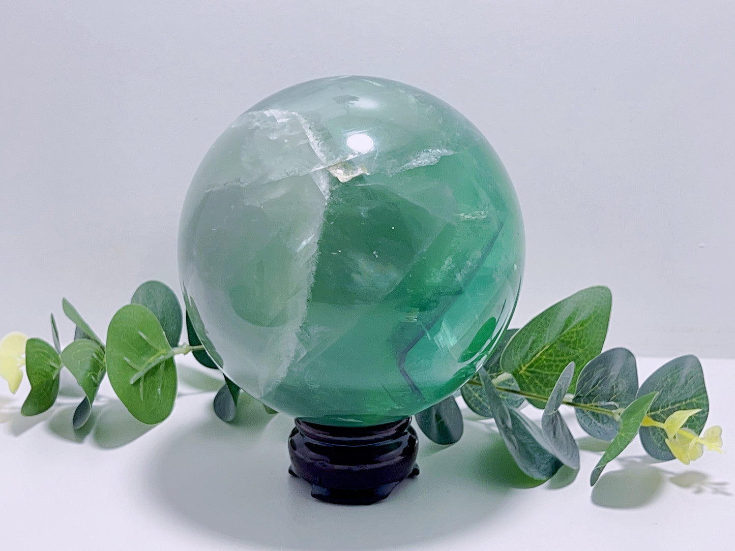 Green Fluorite Sphere 1878G