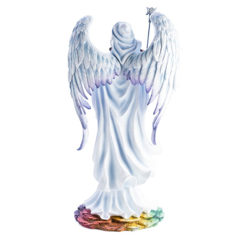 Large White Angel with Pentacle Mystic World