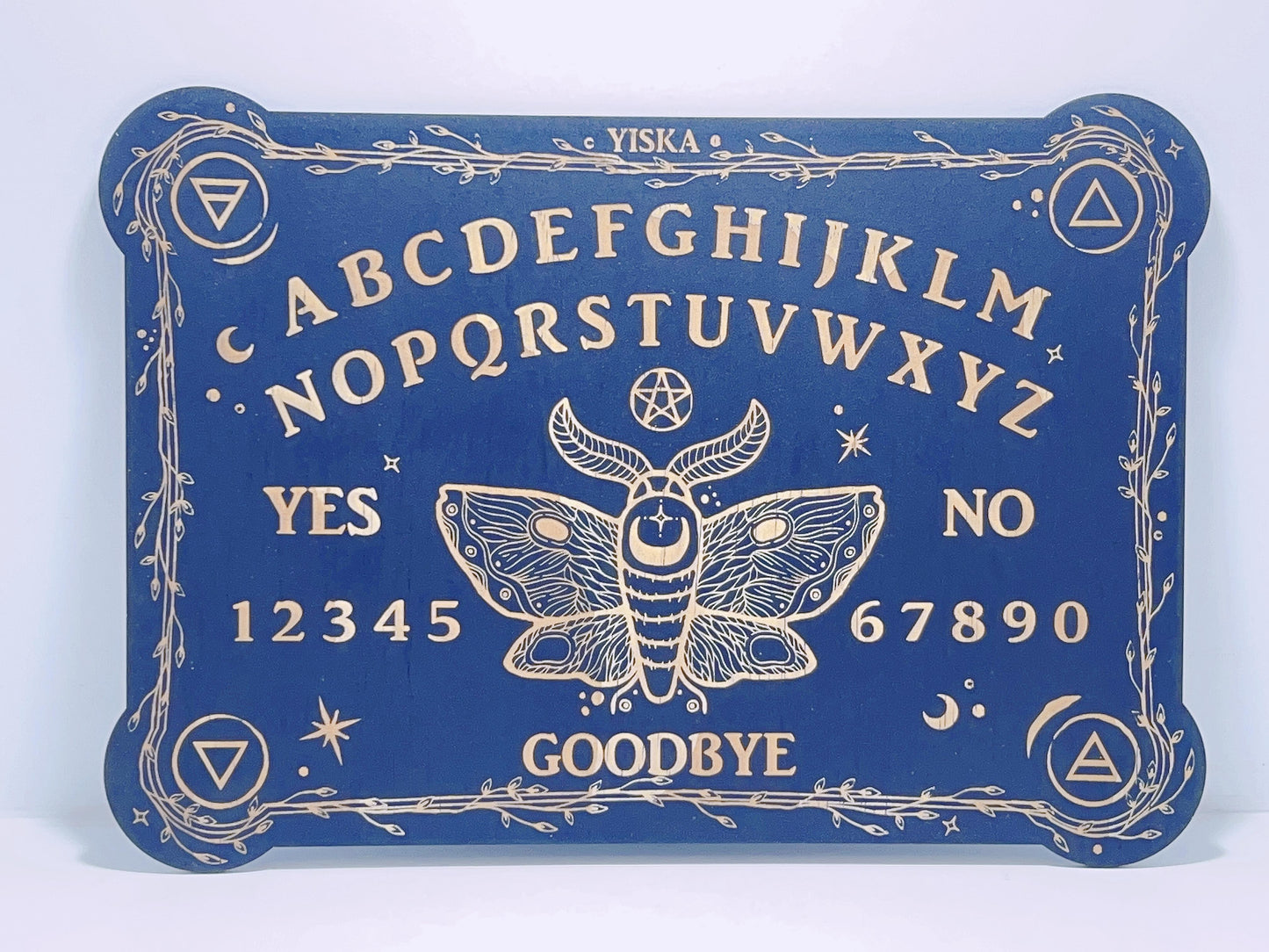 Ouija Board with Moth