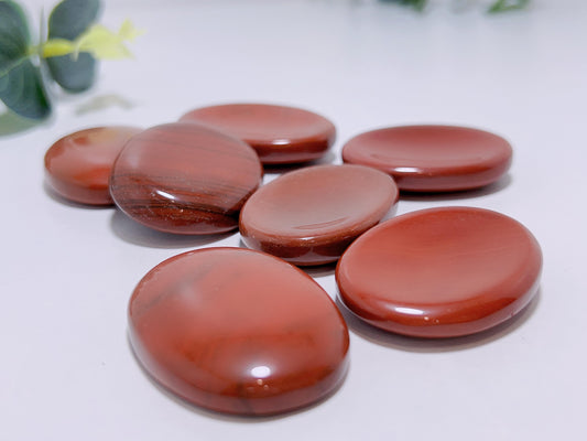 Red Jasper Worry Stone