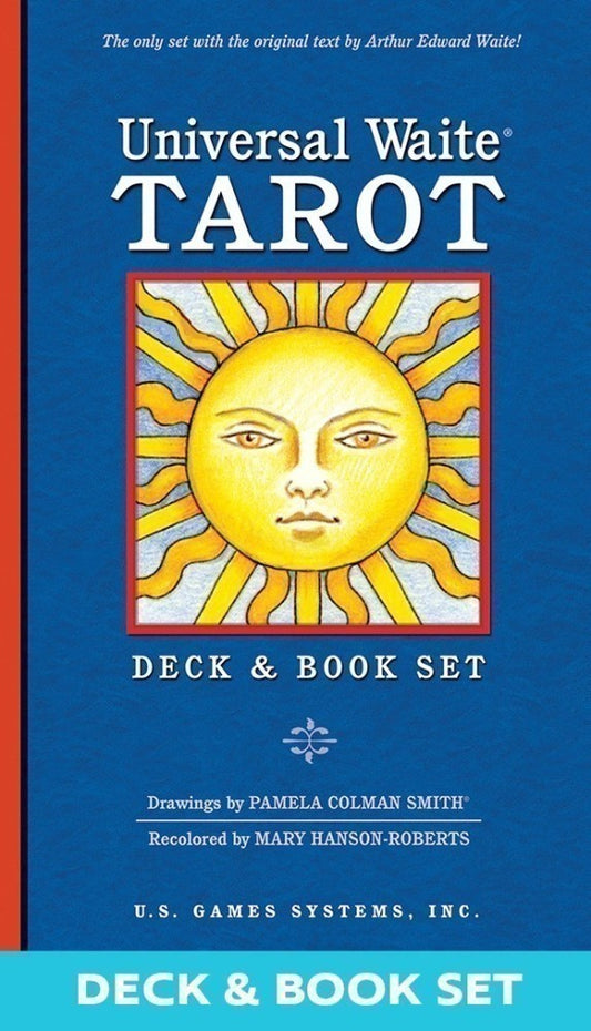 Universal Waite Tarot Deck and Book Set