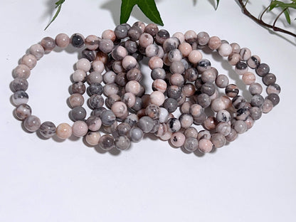 Pink Zebra Jasper Bracelet