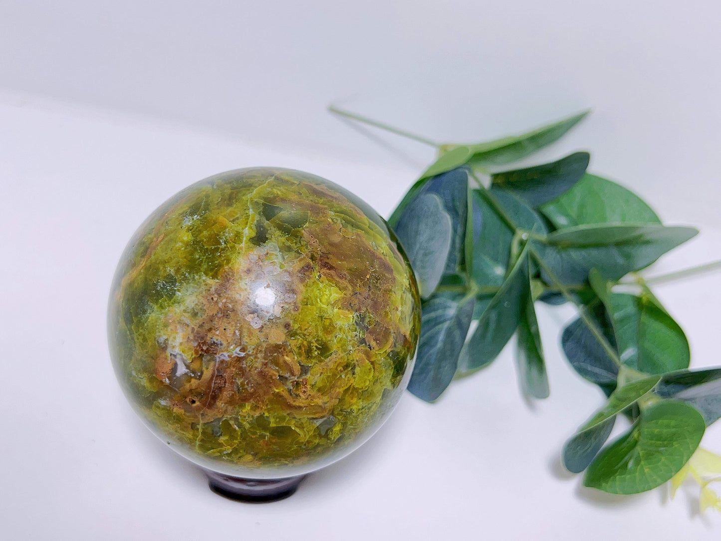 Green Opal Sphere 391G
